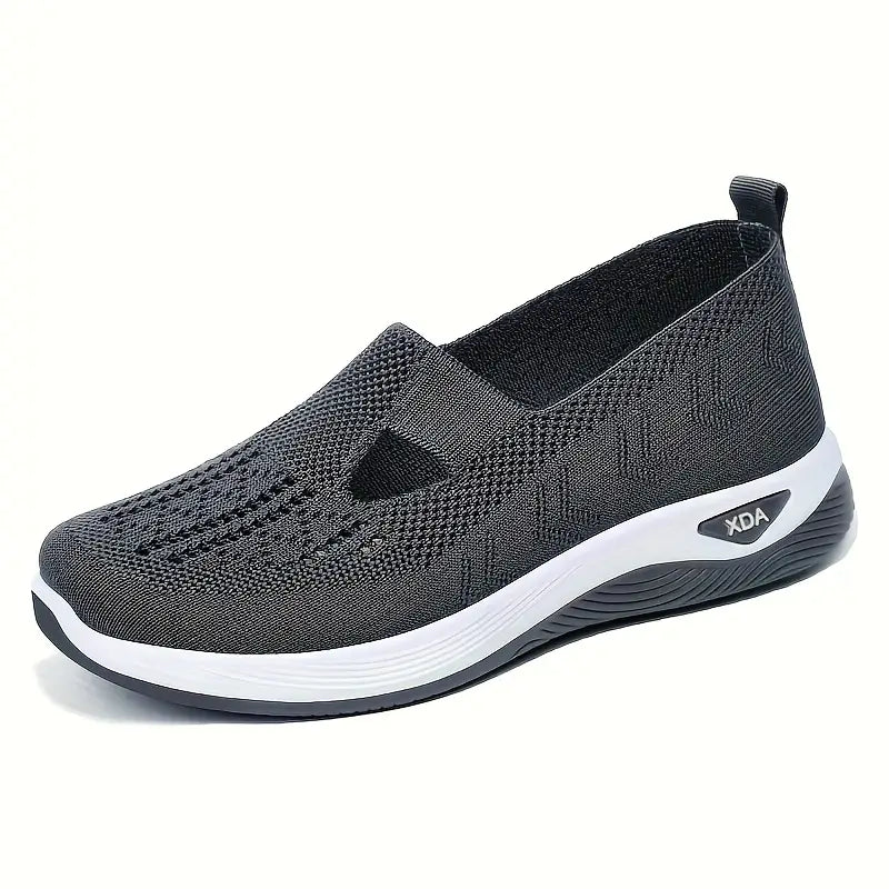 Women's comfortable breathable knitted sneakers