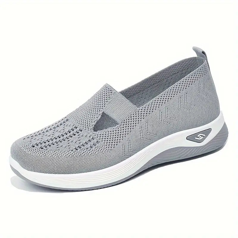 Women's comfortable breathable knitted sneakers