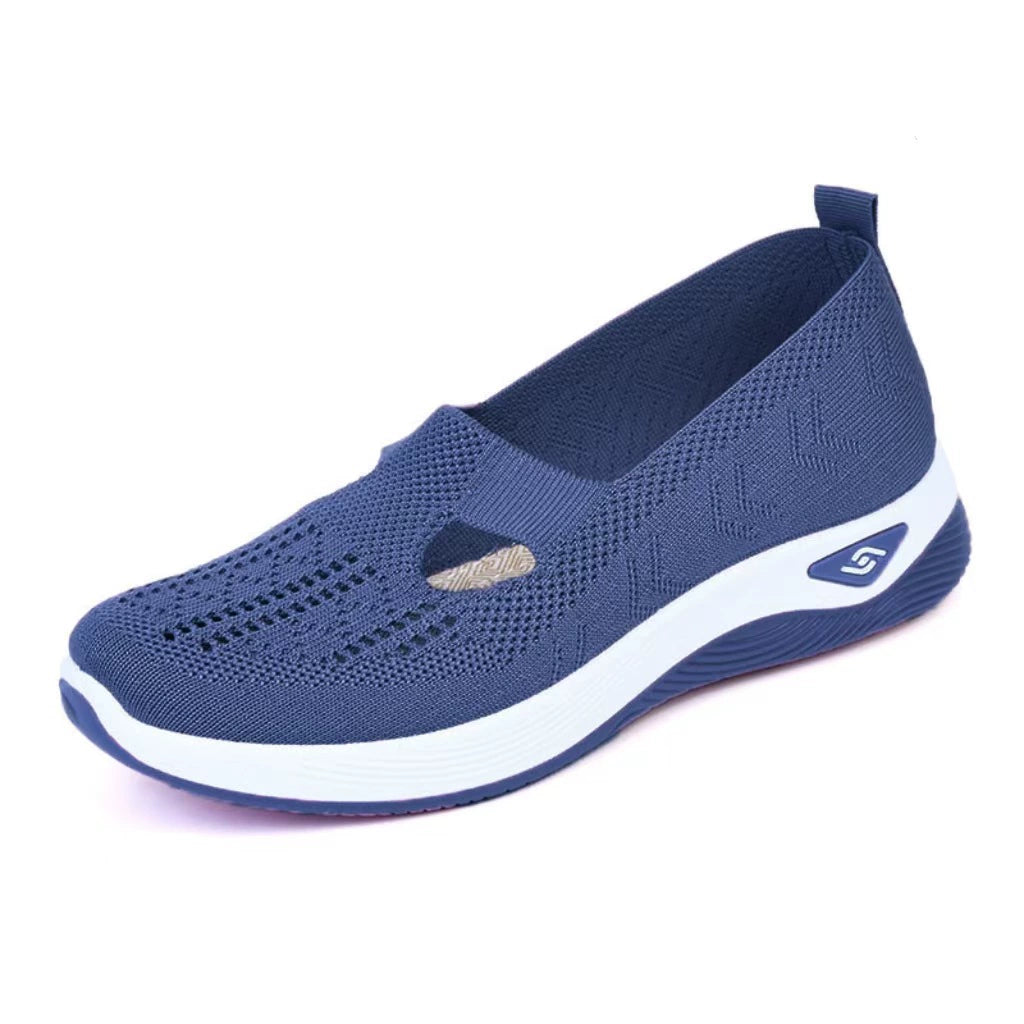 Women's comfortable breathable knitted sneakers